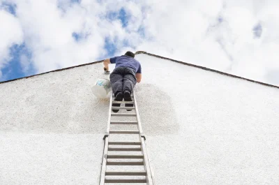 Peinture extérieure à Gy-l'Évêque — façades et ravalement